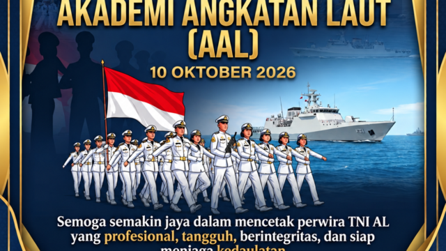 PIMPINAN UMUM MEDIA LIPUTAN99.CO.ID SAMPAIKAN UCAPAN DIRGAHAYU AKADEMI ANGKATAN LAUT, TEGUHKAN SEMANGAT PENGABDIAN UNTUK NEGERI